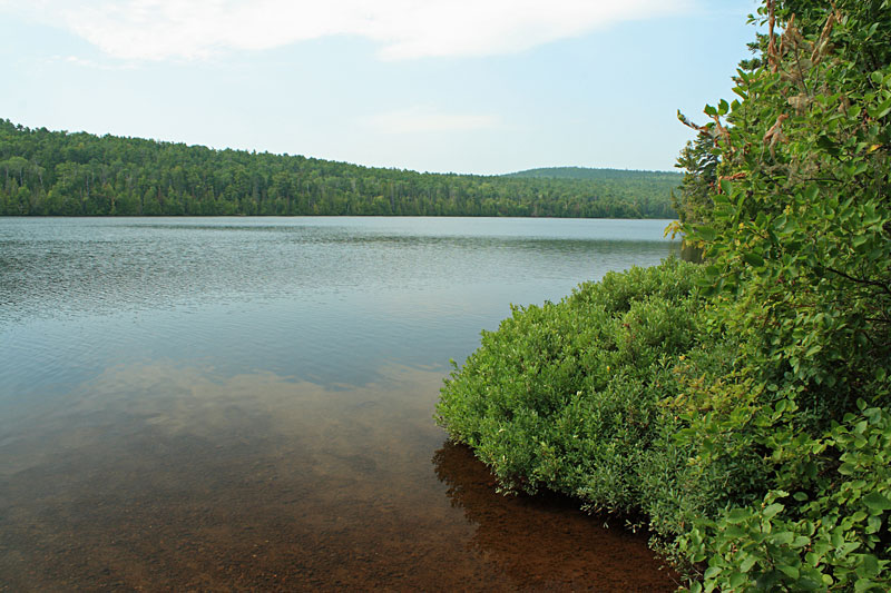 lake fanny hooe across from our campsite